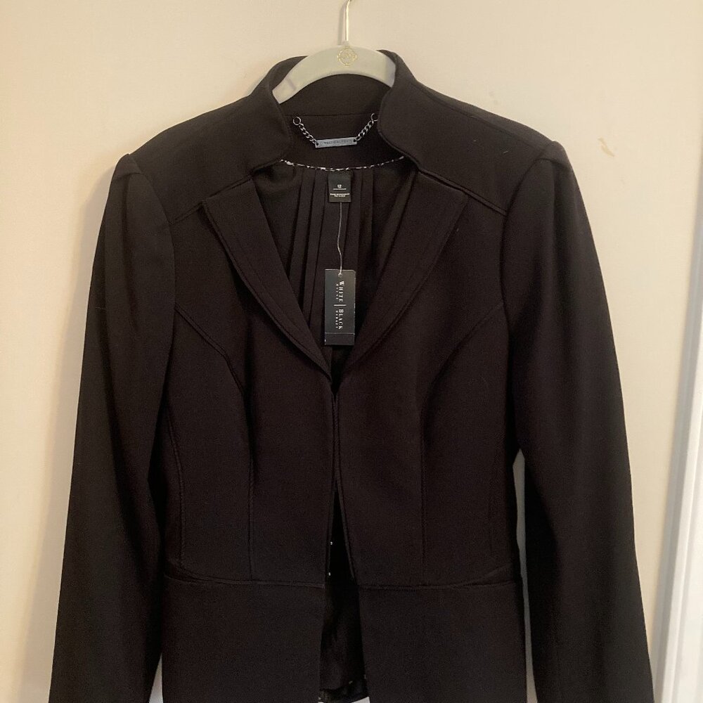 White House/Black Market black jacket, size 12